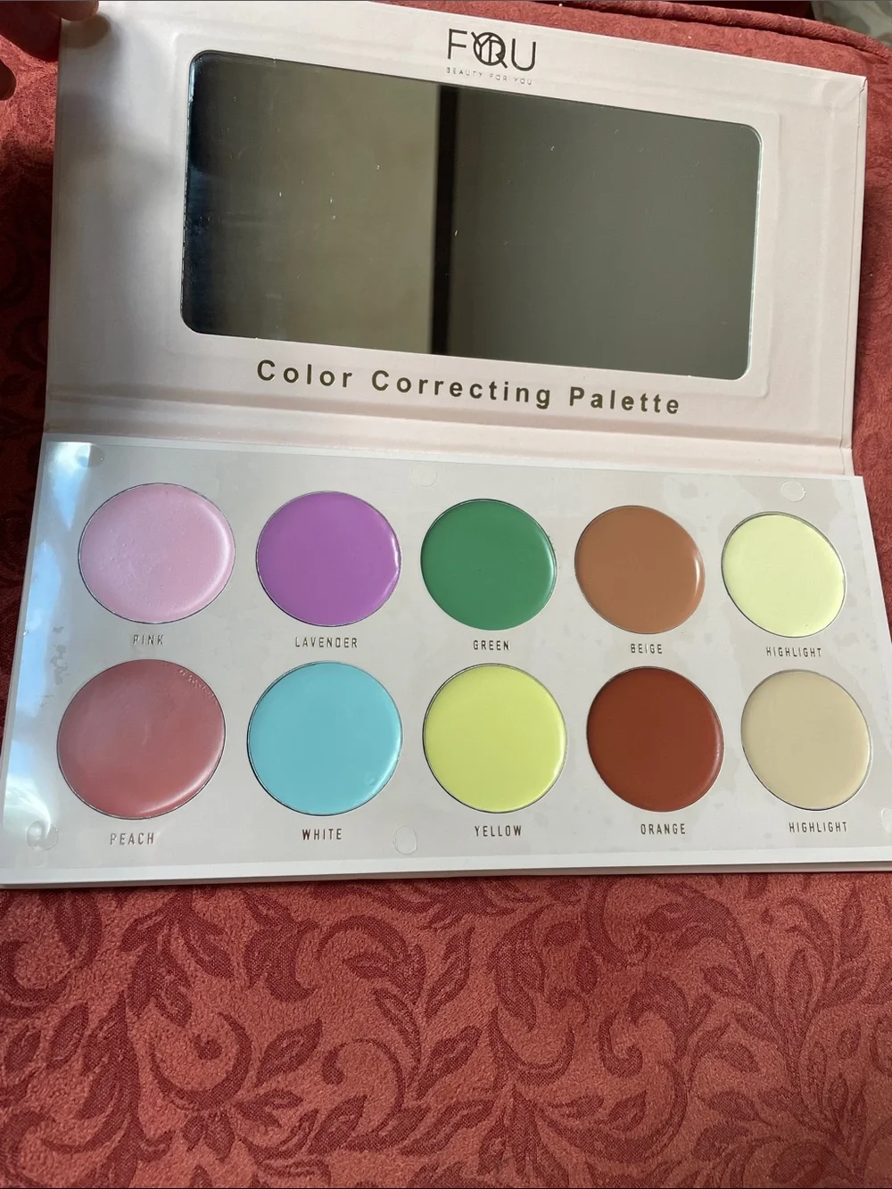 Makeup Color, correcting pallet for your face